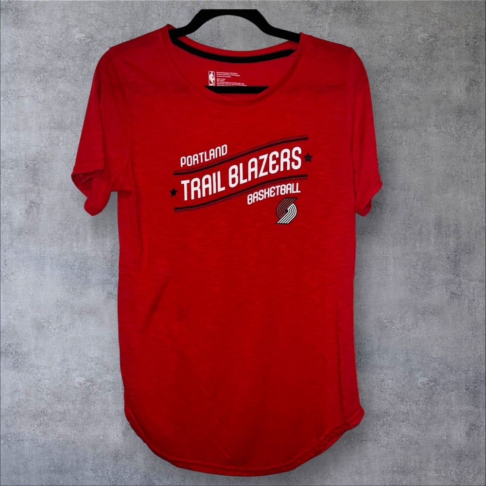 NBA Portland Trail Blazers Red Short Sleeve Tee